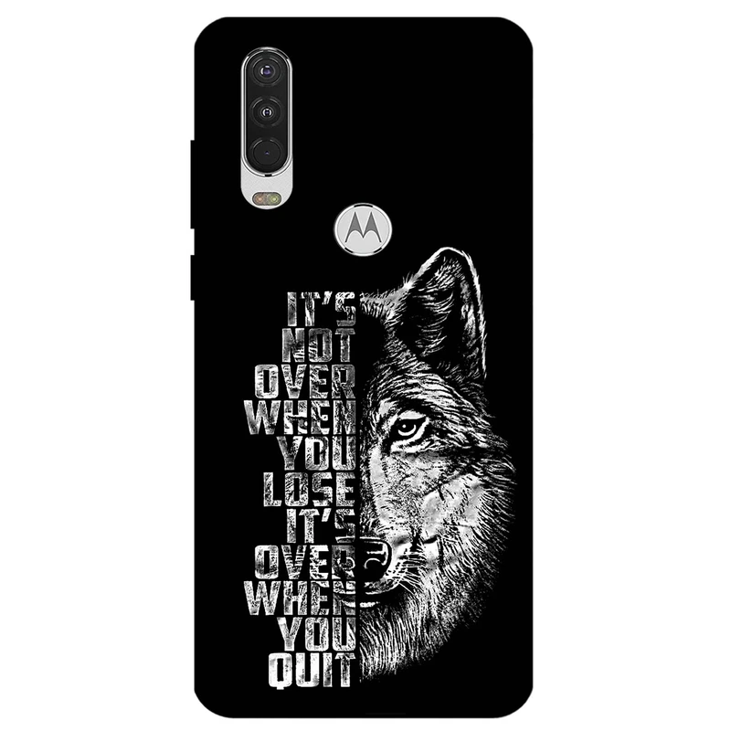 کاور مگافون طرح گرگ مدل 1894 مناسب برای گوشی موبایل موتورولا Moto One Action