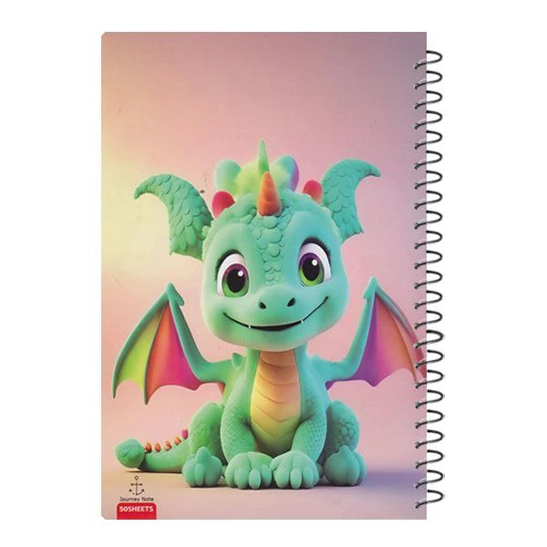 دفتر مشق 50 برگ لنگر مدل 12966/001