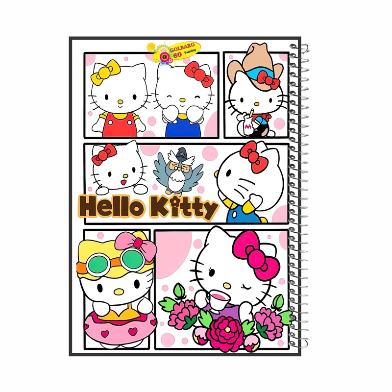 دفتر نقاشی 60 برگ گلبرگ مدل کیتی کد 2857