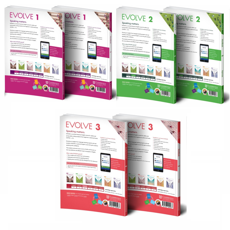 کتاب Evolve 1 2 3 اثر جمعی از نویسندگان انتشارات هیتا 6 جلدی کتاب Evolve 1 2 3 اثر جمعی از نویسندگان انتشارات هیتا 6 جلدی