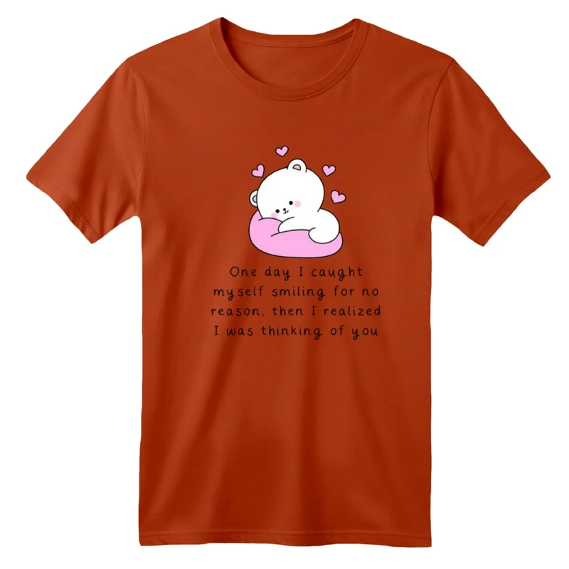 تی شرت آستین کوتاه بچگانه مدل خرس قلبی