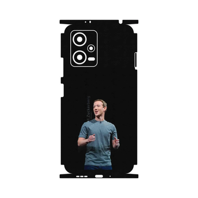 برچسب پوششی ماهوت مدل Mark_Zuckerberg-FullSkin مناسب برای گوشی موبایل شیائومی Redmi Note 12 5G