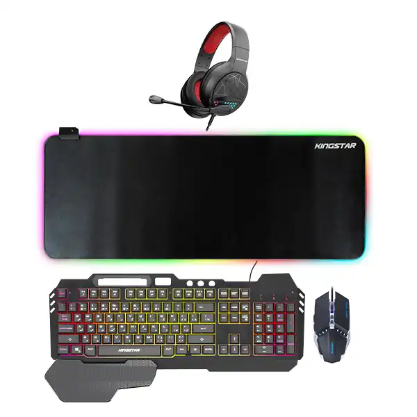 ست گیمینگ کینگ استار مدل KB155G
