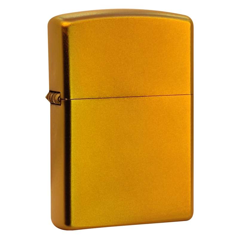 فندک زیپو مدل  Regular Gold Matte