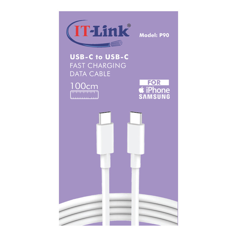 کابل تبدیل USB-C آی تی لینک مدل P90 طول 1 متر