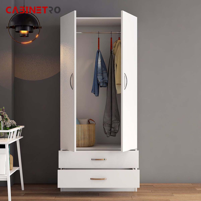 کمد لباس فلفور کابینت مدل  MDF-TD9045180 