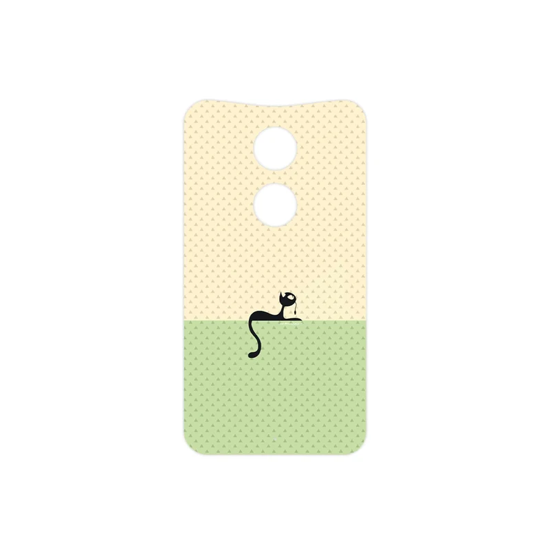 برچسب پوششی ماهوت مدل Minimal Internet Cat Icon مناسب برای گوشی موبایل موتورولا Moto X 2014