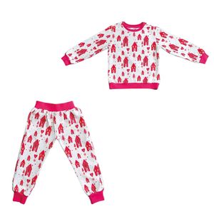 ست سویشرت و شلوار بچگانه گیزولان مدل چاپ خانه