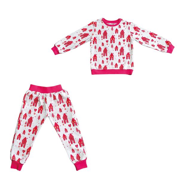 ست سویشرت و شلوار بچگانه گیزولان مدل چاپ خانه