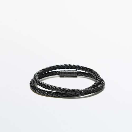 دستبند مردانه ماسیمو دوتی مدل DOUBLE PLAIT