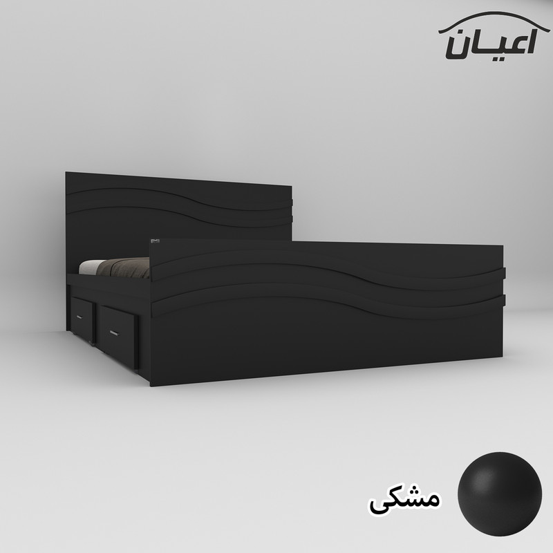 تخت خواب دونفره اعیان مدل FH581 سایز 160x200 سانتی متر تخت خواب دونفره اعیان مدل FH581 سایز 160x200 سانتی متر
