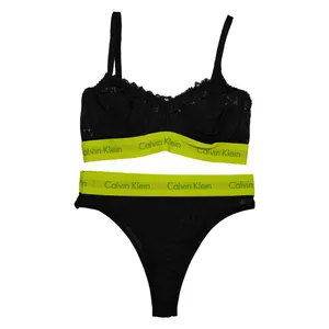 ست شورت و سوتین زنانه مدل گیپور کد 01013