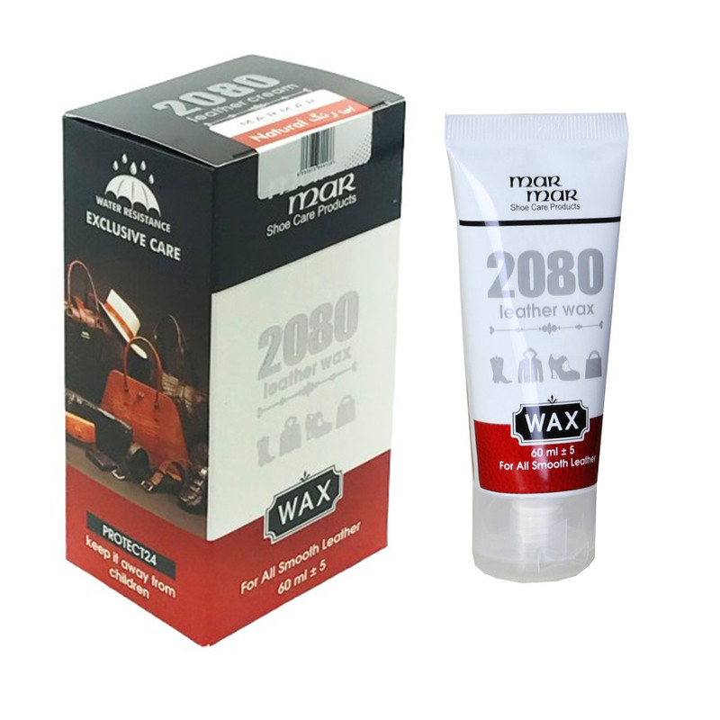 واکس کفش مرمر کد MD-2080 رنگ سفید