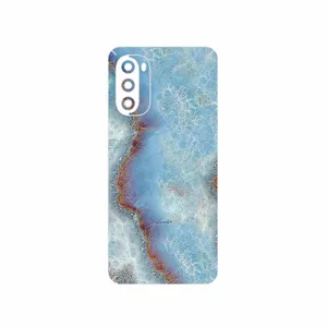 MAHOOT Blue_Ocean_Marble Cover Sticker for Motorola Moto G52