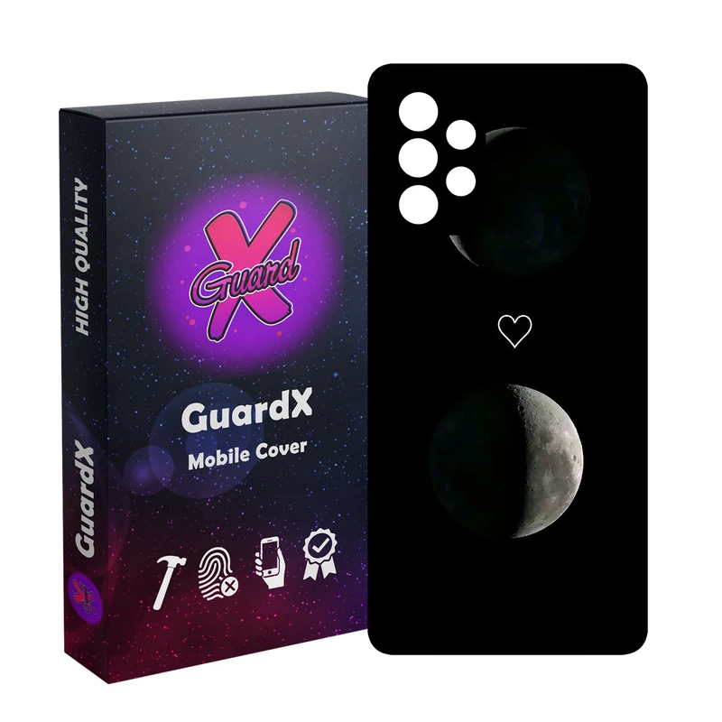 کاور گارد ایکس طرح ماه مدل Glass10725 مناسب برای گوشی موبایل سامسونگ Galaxy A53