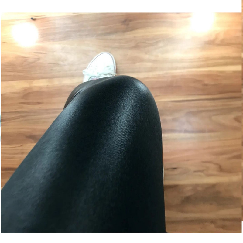 لگینگ زنانه زاشادو مدل چرمی شاین