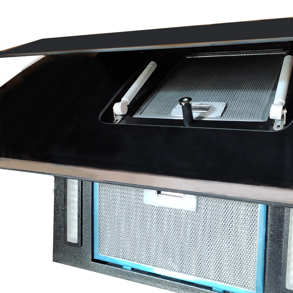 هود آشپزخانه مورب کیان مکس مدل مهسان سایز 90