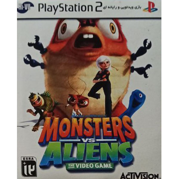 بازی MONSTER VS ALIENS مخصوص PS2