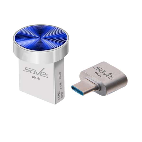 فلش مموری سیویت مدل SAFE CPLUS ظرفیت 16 گیگابایت به همراه مبدل TYPE C فلش مموری سیویت مدل SAFE CPLUS ظرفیت 16 گیگابایت به همراه مبدل TYPE C