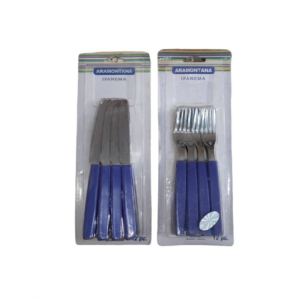 سرویس کارد و چنگال میوه خوری 24 پارچه  آرامونتانا مدل S31