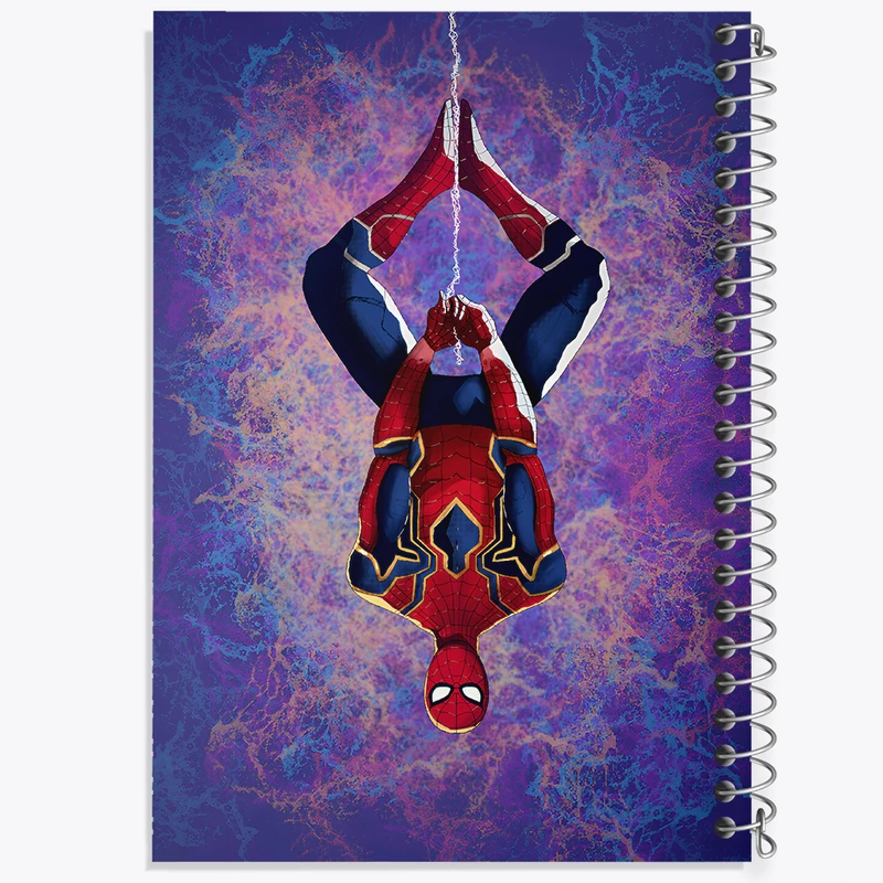 دفتر مشق 50 برگ خندالو طرح مرد عنکبوتی (Spider Man) کد N4980