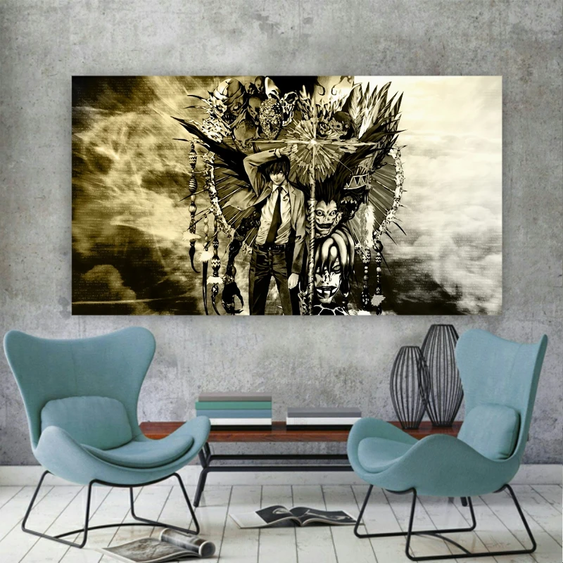 تابلو شاسی طرح انیمه دفترچه مرگ مدل TP713