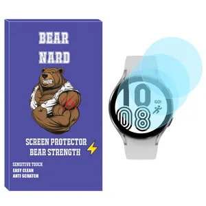 Bearnard SH-BR Glass Screen Protector For Samsung Galaxy Watch 4 40mm Pack of 3