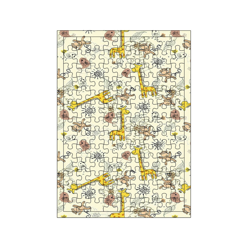 پازل 117 تکه مدل زرافه کد 550