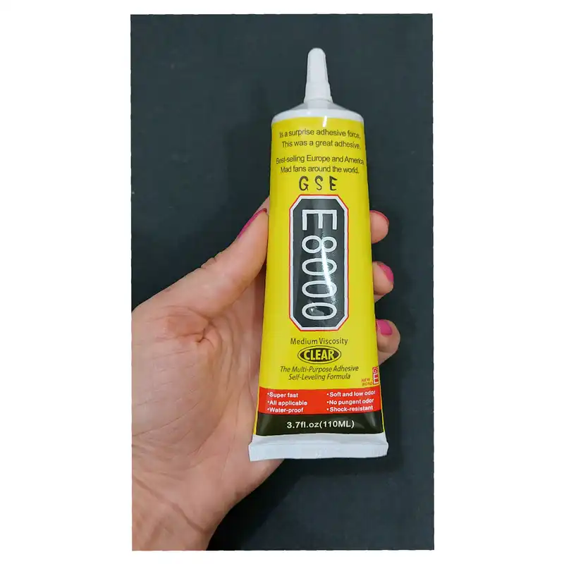 چسب مدل نگین کد E8000 حجم 110 میلی لیتر