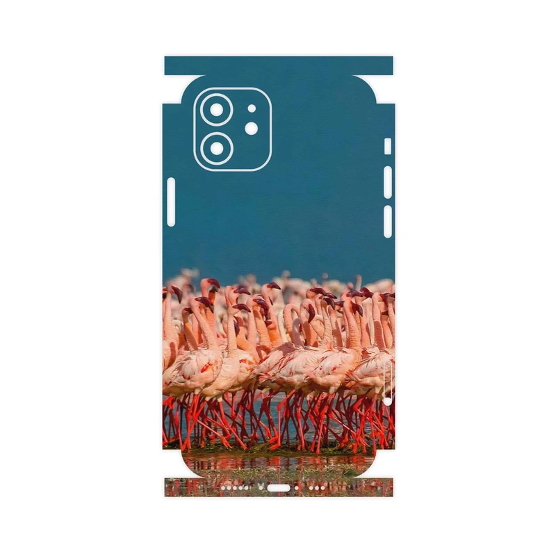 برچسب پوششی ماهوت مدل Flamingo-FullSkin مناسب برای گوشی موبایل اپل iPhone 12