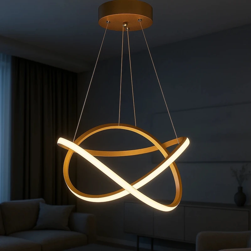 لوستر 1 شعله نور از ما رشکان مدل PAPION