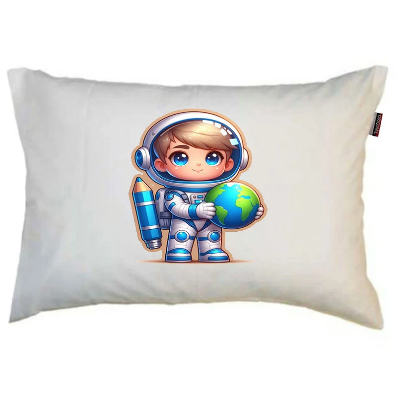 بالش کودک ناریکو مدل کارتونی طرح پسرک فضانورد کد 0651