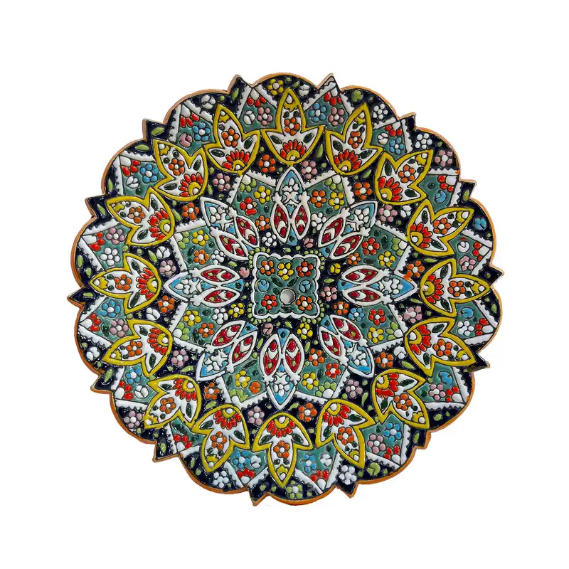 ست آفتابه و لگن میناکاری کد m1001