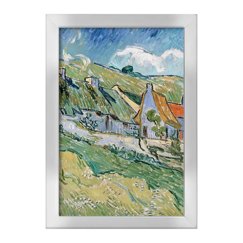 تابلو خندالو طرح کلبه ونسان ونگوگ (Van Gogh) کد 36785