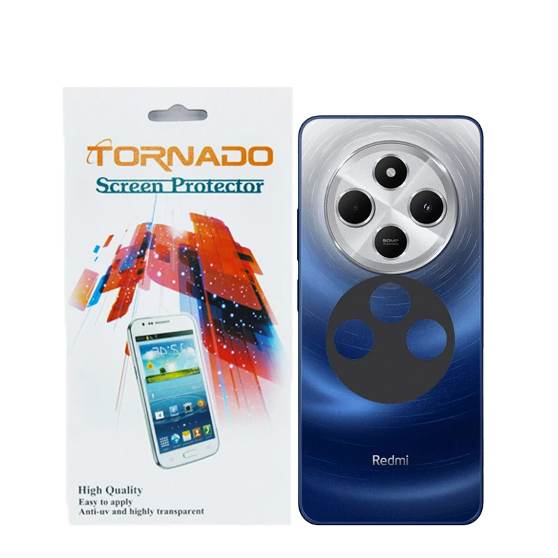 محافظ لنز تورنادو مدل قابدار مناسب برای گوشی موبایل شیائومی Redmi 14C بسته 40 عددی