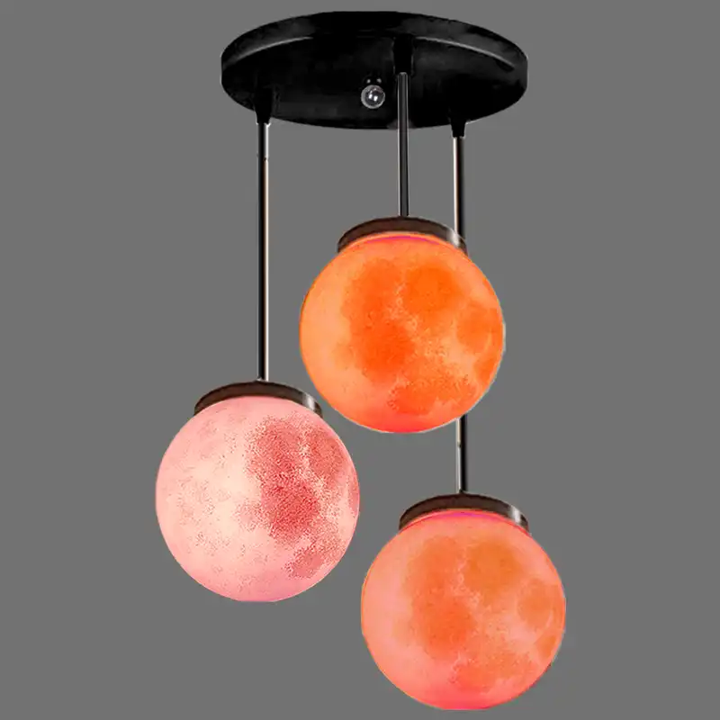 چراغ آویز مدل کره ماه