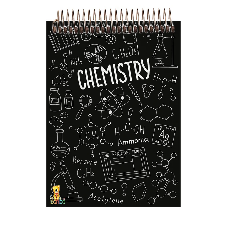 دفتر شطرنجی 100 برگ بانیبو مدل شیمی کد 2753