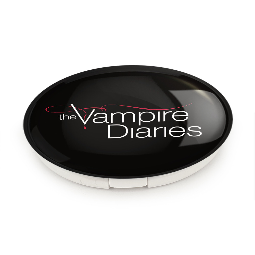 آینه جیبی خندالو طرح خاطرات یک خون آشام The Vampire Diaries مدل تاشو کد 20245