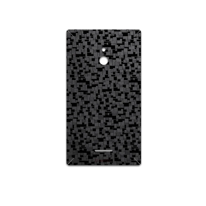 برچسب پوششی ماهوت مدل Black-Silicon مناسب برای گوشی موبایل نوکیا XL