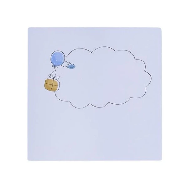 کاغذ یادداشت چسب دار مدل ژیبو کد 1785 سایز 7.5*7.5 سانتی متر بسته 50 عددی