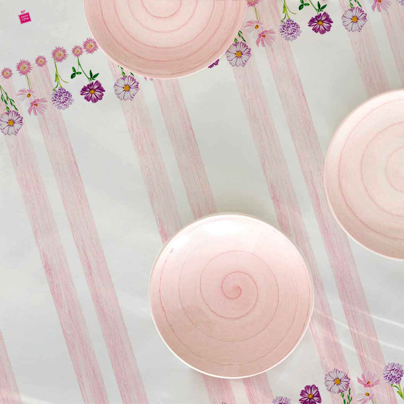 سفره یکبارمصرف کوالا مدل Pinksilk رول 20 متری سفره یکبارمصرف کوالا مدل Pinksilk رول 20 متری