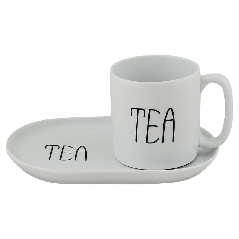 ماگ مدل TEA200 به همراه بشقاب سرو