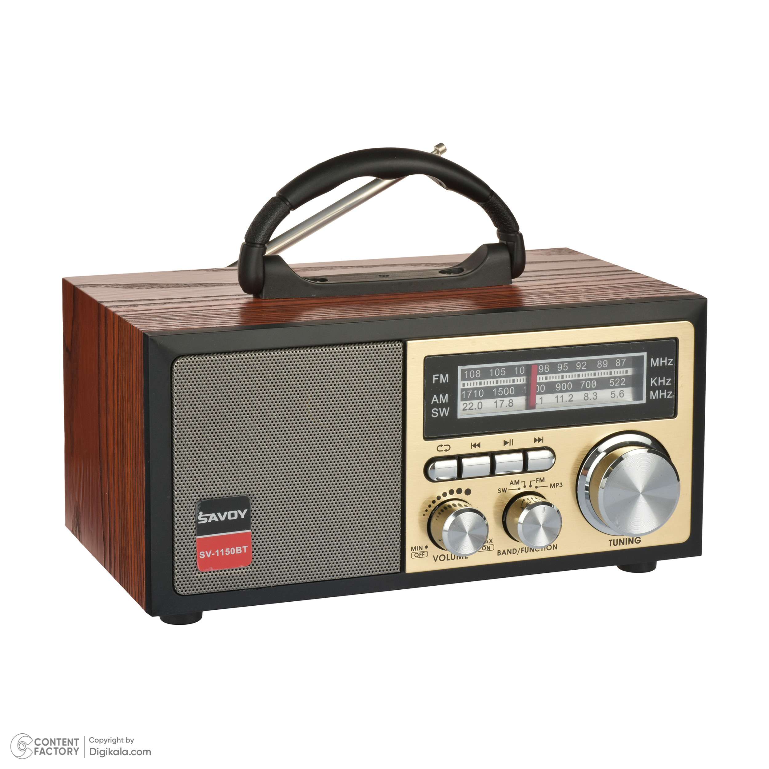 رادیو ساووی مدل SV-1150BT رادیو ساووی مدل SV-1150BT