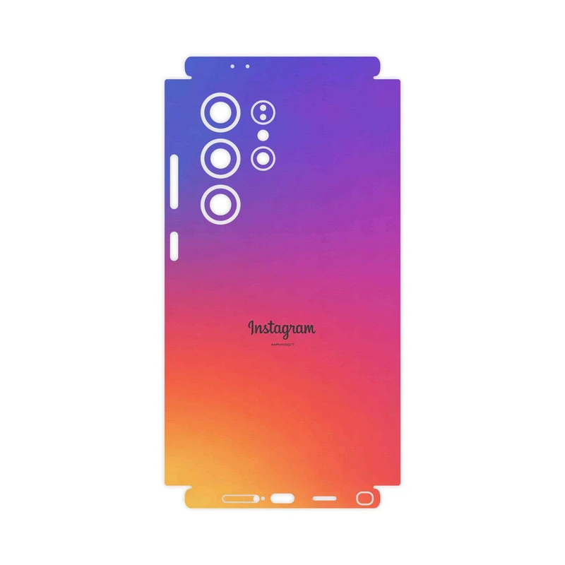 برچسب پوششی ماهوت مدل Instagram-FullSkin مناسب برای گوشی موبایل سامسونگ Galaxy S24 Ultra