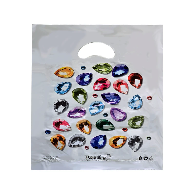 کیسه خرید کوالا مدل  28-20 -Crystal - بسته 100 عددی