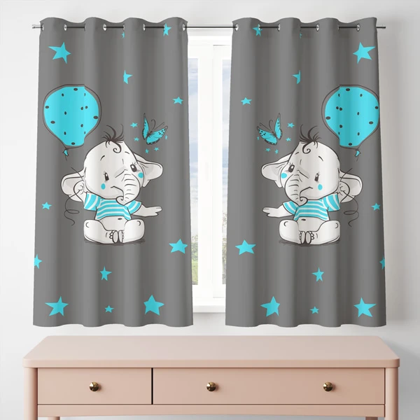 پرده مدل مخمل پانچی کد 8155 سایز 200x140 سانتی متر