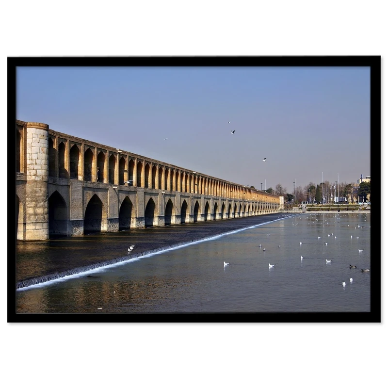 تابلو بکلیت طرح سی و سه پل اصفهان مدل B-s383