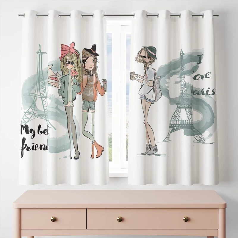 پرده مدل مخمل پانچی کد 8354 سایز 200x140 سانتی متر 