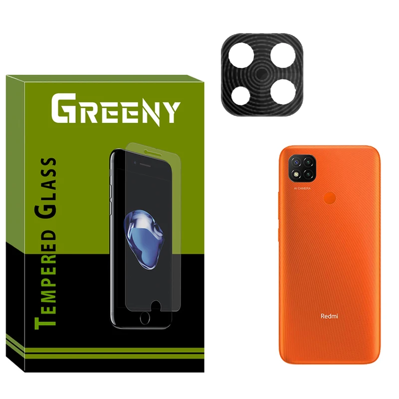 محافظ لنز دوربین گیرینی مدل GR/Flz11 مناسب برای گوشی موبایل شیائومی Redmi 9c 