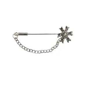 سوزن روسری زنانه مدل خورشید نگین دار کد 6